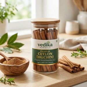 Vedika Herbals Premium Ceylon Dalchini (True Cinnamon)